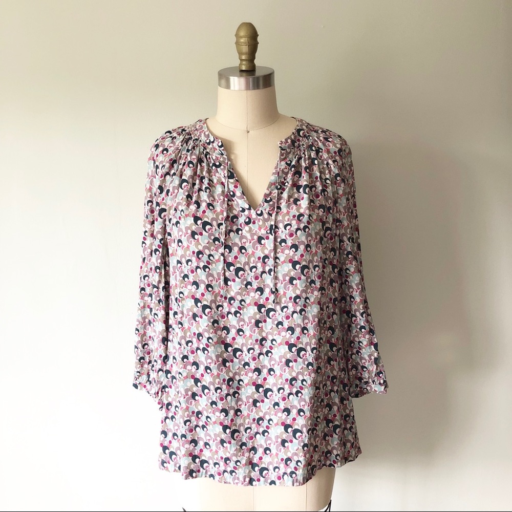 Boden Mod Print Top